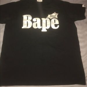 Black bape T-shirt